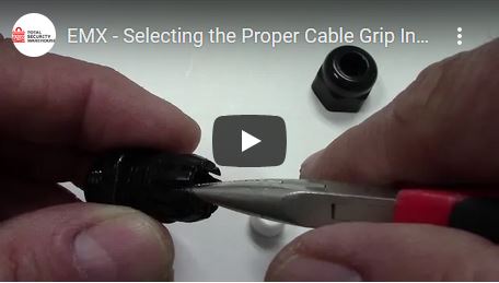 Selecting the Proper Cable Grip Insert for the Wireless Edge Link WEL ...